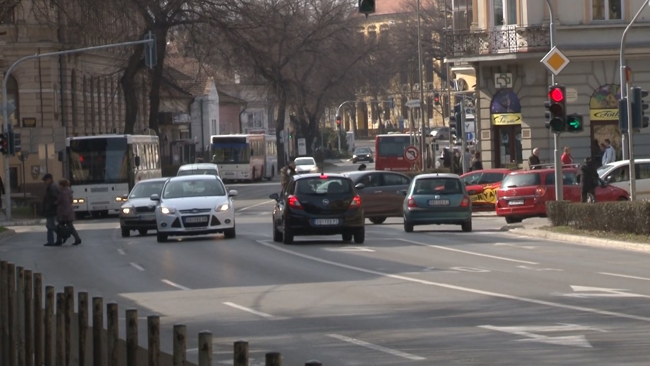 Привремена обустава саобраћаја од Улице Ђуре Ђаковића до Улице Матије Гупца