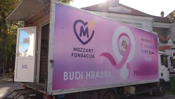 Караван „Буди храбра, прегледај се”  – одрађено преко 1.600 прегледа дојки  