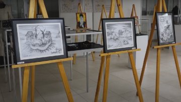 Изложбом обележено 14 година постојања Удружења особа са инвалидитетом
