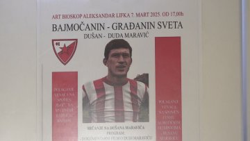 Филм о Душану Дуди Маравићу у петак у Арт биоскопу „Александар Лифка” 
