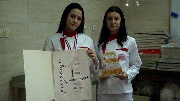 Ноеми Фаркаш освојила прво место на Међународном такмичењу посластичара