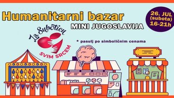 У суботу хуманитарни базар у парку Мини Југославије
