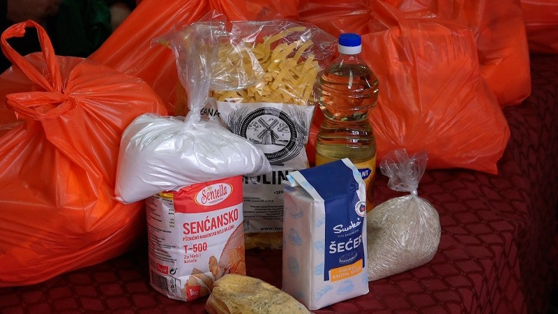 Подељени прехрамбени пакети за социјално угрожене грађане