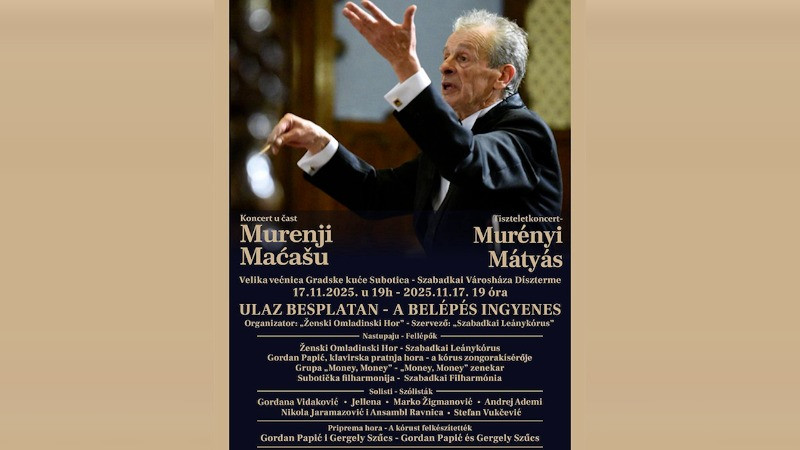 Концерт у част Маћаша Мурењија