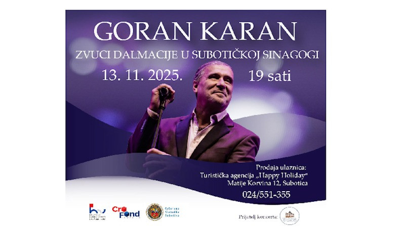 Концерт Горана Карана у Синагоги