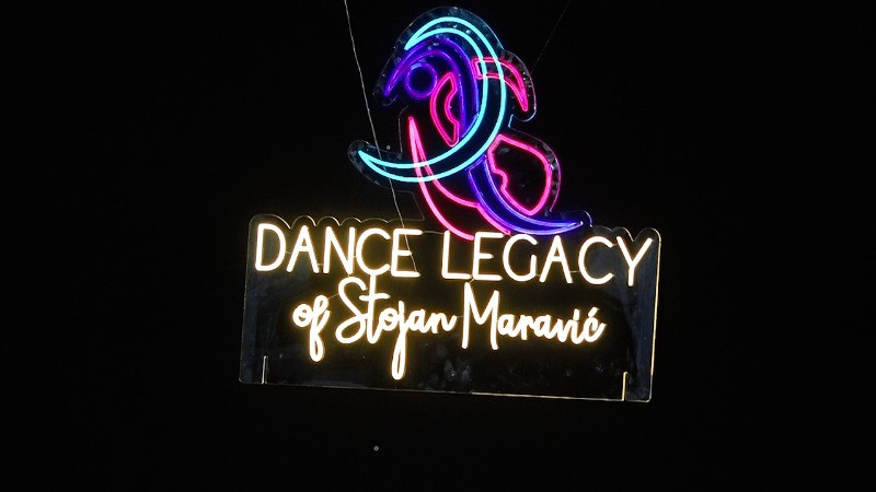Плесни спектакл у част Стојана Маравића