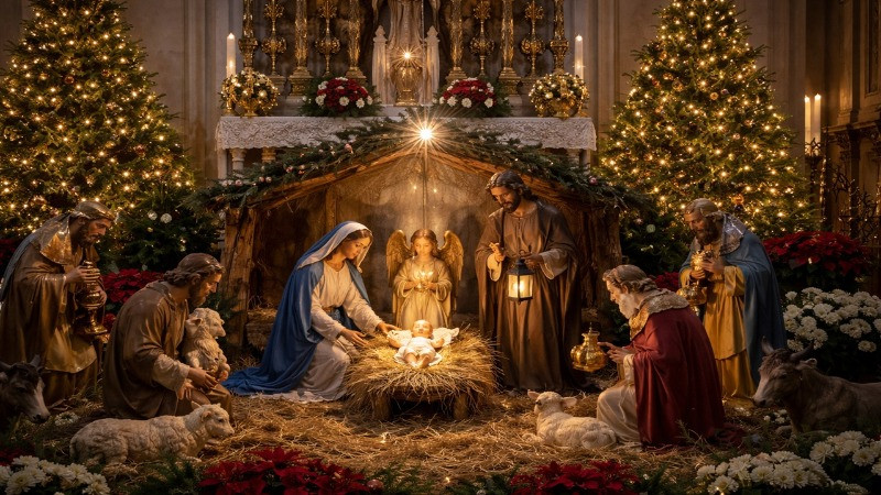 Католички верници славе Бадњи дан и Божић