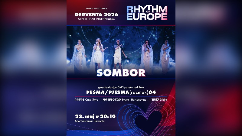 Подржимо младе сомборце у великом финалу „Ритма Европе“
