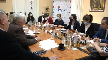 Министарка Чомић посетила Хрватско национално веће