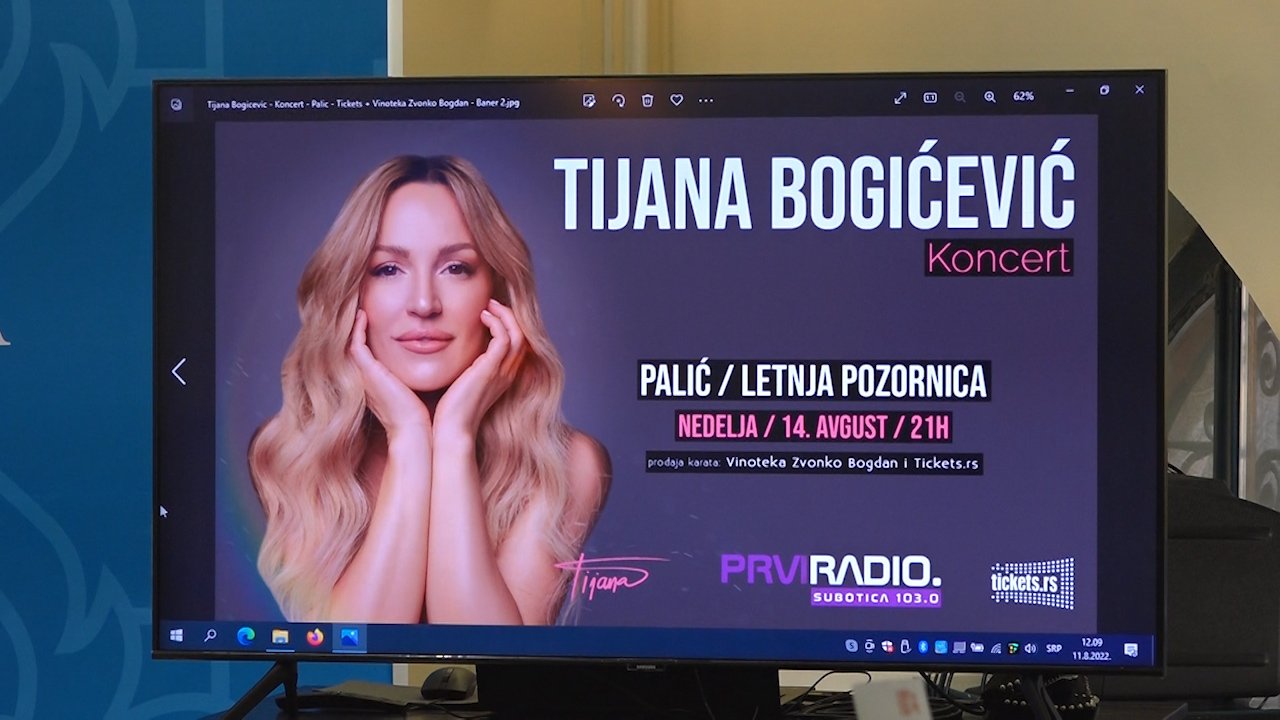 Тијана Богићевић на Летњој позорници у недељу