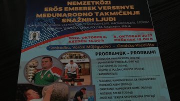 Међународно такмичење снажних људи у суботу
