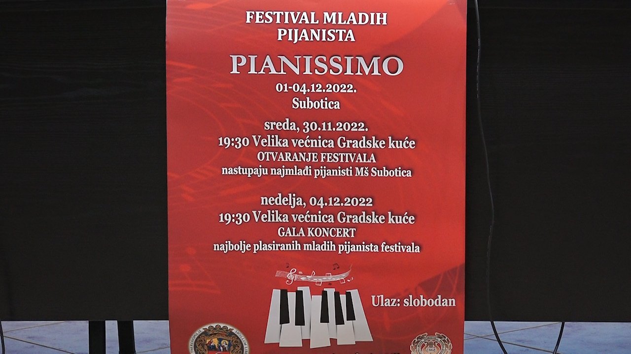 Фестивал младих пијаниста „Пианиссимо” од 30.новембра 