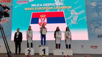 Суграђанка Милица Деспотовић – јуниорска европска првакиња у кик боксу 