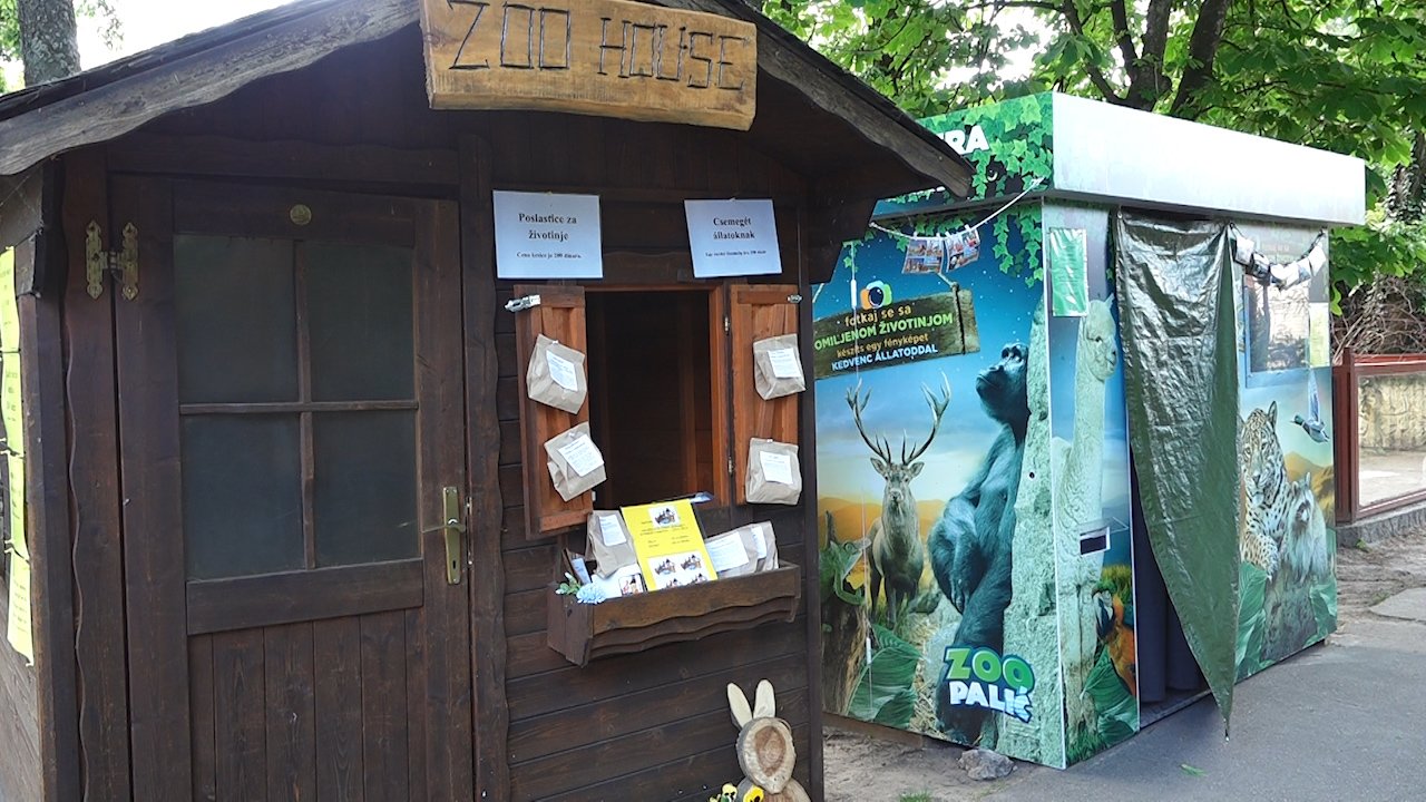 Зоо – врт  на Палићу од сада има Фото кабину и Зоо кућицу 